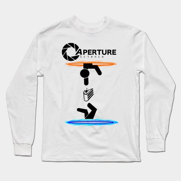 Catch the cake Long Sleeve T-Shirt by natron84